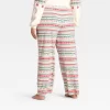 Women's "Let It Snow" Fair Isle Microfleece Holiday Matching Family Pajama Pants - Wondershop™ Cream 1 Women's "Let It Snow" Fair Isle Microfleece Holiday Matching Family Pajama Pants - Wondershop™ Cream -Christmas Decorations Shop GUEST 893e483b e148 432f a16b a462e46c1706