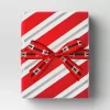 30” 90 Sq Ft Christmas Roll Wrap Red/White/Silver Diagonal Stripes - Wondershop™ -Christmas Decorations Shop GUEST 951e99cc 381e 44fd 8efa c7d79314bed3