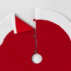 Christmas Plush With Fur Trim Tree Skirt Red And White - Wondershop™ -Christmas Decorations Shop GUEST 96dc486a dbdb 4e39 83b7 752aa9822dc8