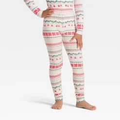 Toddler "Let It Snow" Fair Isle Cozy Knit Long Sleeve Shirt And Pants Holiday Matching Family Pajama Set - Wondershop™ Cream -Christmas Decorations Shop GUEST 988ea061 c67a 425d 8bc4 dea69e4c521e