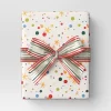 30” 90 Sq Ft Christmas Roll Wrap Multi-Color Dots/Stars On Cream - Wondershop™ 1 30” 90 Sq Ft Christmas Roll Wrap Multi-Color Dots/Stars On Cream - Wondershop™ -Christmas Decorations Shop GUEST 9af703b1 e338 4927 b287 310c7c691ebc