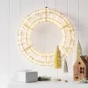 LED High Density Champagne Metal Wreath Christmas Novelty Silhouette Lights With White Color Light Bulb - Wondershop™ 1 LED High Density Champagne Metal Wreath Christmas Novelty Silhouette Lights With White Color Light Bulb - Wondershop™ -Christmas Decorations Shop GUEST 9e19f46a 86c9 40c6 ad83 6572410991e4