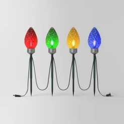 4pc LED Big Bulb Christmas Novelty Pathway - Wondershop™ -Christmas Decorations Shop GUEST aaed4459 acdf 49d5 8f26 8901e9a33b80