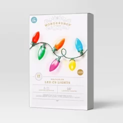 25ct LED C9 Classic Glow Indoor Outdoor Christmas String Lights With Green Wire - Wondershop™ -Christmas Decorations Shop GUEST b20ade25 9d0e 4c2f b8ab 037475735cbe