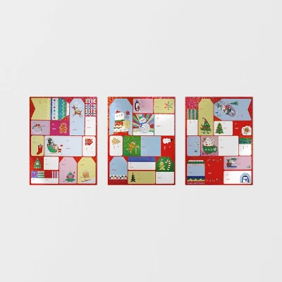 70ct Christmas Peel And Stick Gift Tags - Wondershop™ 4 70ct Christmas Peel And Stick Gift Tags - Wondershop™ - Image 2