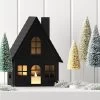 9" Lit Metal House Christmas Village Building - Wondershop™ Black: Battery-Powered Indoor Decorative Object 1 9" Lit Metal House Christmas Village Building - Wondershop™ Black: Battery-Powered Indoor Decorative Object -Christmas Decorations Shop GUEST b84fe4d4 a506 4b73 9adb 0e8524491dab