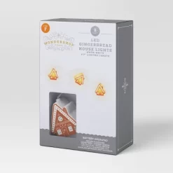 8ct LED Battery Operated Christmas Gingerbread Houses Novelty String Lights Warm White With Clear Wire - Wondershop™ -Christmas Decorations Shop GUEST b8f016d4 da4a 4f9f 8c8e 7e6fdc495fc0