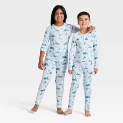 Kids' "Tis The Ski-son!" Cozy Knit Long Sleeve Shirt And Pants Holiday Matching Family Pajama Set - Wondershop™ Blue 11 Kids' "Tis The Ski-son!" Cozy Knit Long Sleeve Shirt And Pants Holiday Matching Family Pajama Set - Wondershop™ Blue -Christmas Decorations Shop GUEST bac4f86a c123 4a1e 9b07 ac31402aa9d9