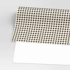 30” 25 Sq Ft Christmas Roll Wrap Cream/White/Black Gingham Check - Wondershop™ -Christmas Decorations Shop GUEST bc2eb19e 778e 480a 89fc 7b7c092af090