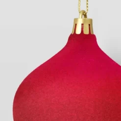 Christmas Onion Shaped Flocked Hot Pink Ornament With Tassel - Wondershop™ -Christmas Decorations Shop GUEST c37afbf6 f50f 424a 9094 3daf6fb31f94