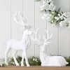 10.25" Christmas Flocked Sitting Deer White - Wondershop™ -Christmas Decorations Shop GUEST ce5c1783 d99d 43cc ad0e 0f41c0b52bc7 1