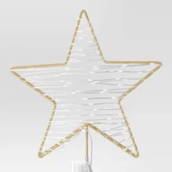 12.25" Lit-Led Champagne Star Twinkle Warm White Dewdrops Christmas Tree Topper - Wondershop™ -Christmas Decorations Shop GUEST dbe4e4d2 536e 40ff 96f8 e6a56bf0c763