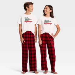 Kids' Plaid Microfleece Holiday Matching Family Pajama Pants - Wondershop™ Red/Black 9 Kids' Plaid Microfleece Holiday Matching Family Pajama Pants - Wondershop™ Red/Black -Christmas Decorations Shop GUEST dcf952c5 3b44 493e ac7c b7725f38912c