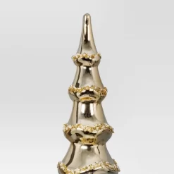 14.75" Christmas Glass Tree Decor Gold - Wondershop™ -Christmas Decorations Shop GUEST e41626f6 2531 4abc 9076 8e1a02f5a0e8