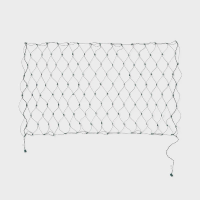 150ct 4'x6' Incandescent Mini Christmas Net Lights With Green Wire - Wondershop™ 4 150ct 4'x6' Incandescent Mini Christmas Net Lights With Green Wire - Wondershop™ - Image 2