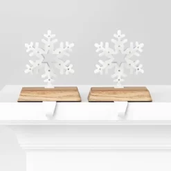 2pk Christmas Lit Snowflake Stocking Holder - Wondershop™ -Christmas Decorations Shop GUEST e884bcc4 6380 4a67 bc1d 793f129ce368