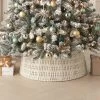 26" Woven Rope With Metallic Accent Christmas Tree Collar White/Gold - Wondershop™ -Christmas Decorations Shop GUEST e9e04361 3cfe 4b83 b929 2ae55e9234d0