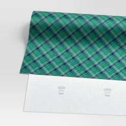 40" 125 Sq Ft Christmas Roll Wrap Green/Blue Plaid - Wondershop™ 5 40" 125 Sq Ft Christmas Roll Wrap Green/Blue Plaid - Wondershop™ -Christmas Decorations Shop GUEST ea48c0e7 8630 4a2d 86e5 7d9204a70b5f