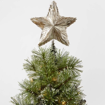 11" Tinsel Star Christmas Tree Topper - Wondershop 5 11" Tinsel Star Christmas Tree Topper - Wondershop - Image 3