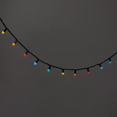 50ct LED Smooth Sphere Christmas String Lights With Green Wire - Wondershop™ 7 50ct LED Smooth Sphere Christmas String Lights With Green Wire - Wondershop™ - Image 5